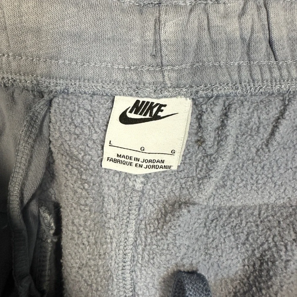 Nike Sportswear Club Fleece Joggers‎ Large Blue Tapered Sweatpants
